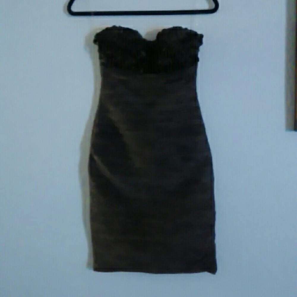 Daisy cocktail strapless dress